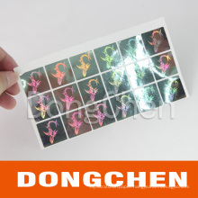 New Popular Design Custom Printing Pet Hologram Sticker